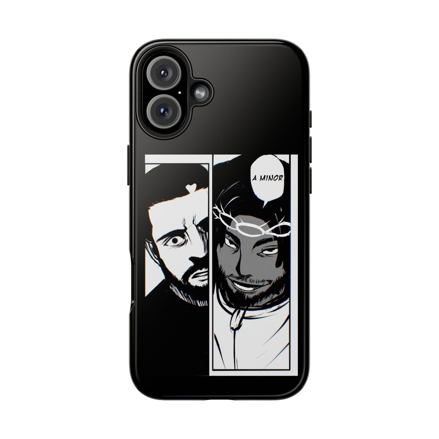 Kendrick Lamar Drake Anime Battle - Phone Case