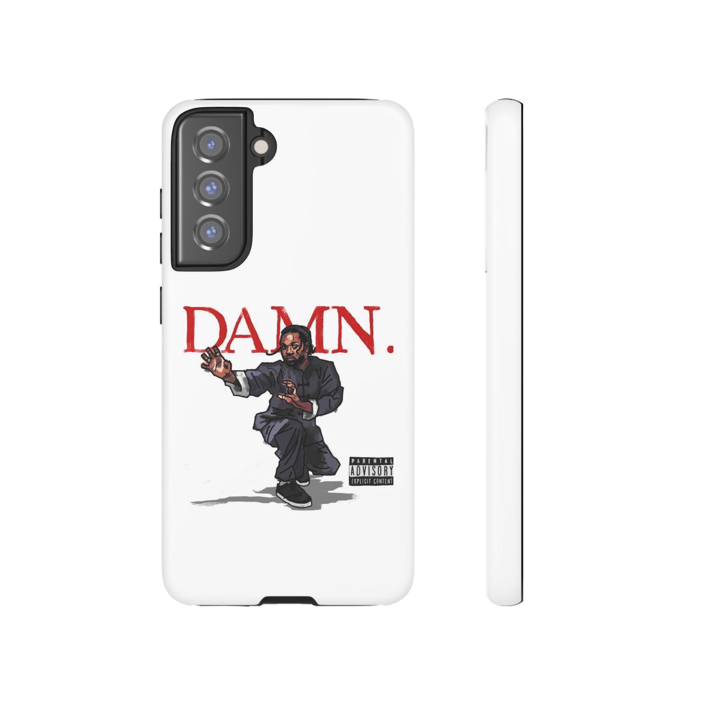 Kendrick Lamar “Kung Fu Kenny” DAMN Album Tough Phone Case – Shockproof Dual Layer Cover