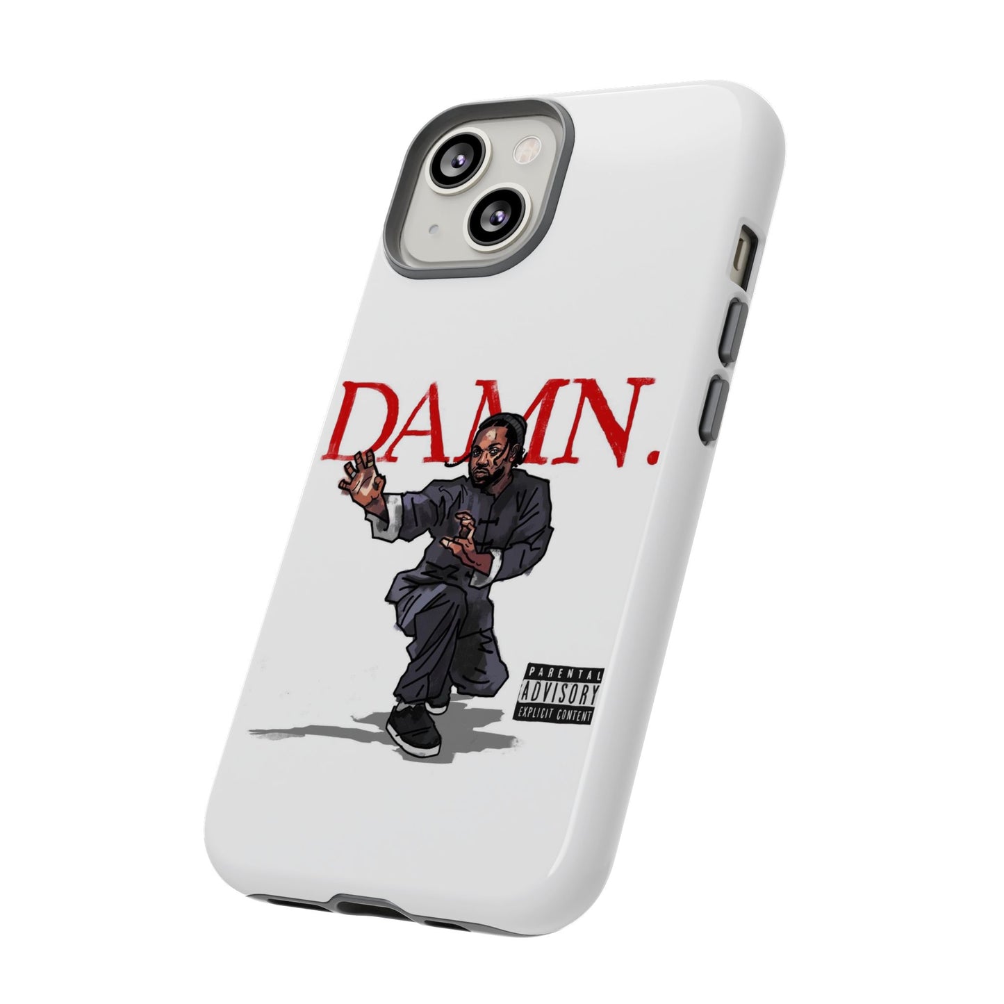 Kendrick Lamar “Kung Fu Kenny” DAMN Album Tough Phone Case – Shockproof Dual Layer Cover