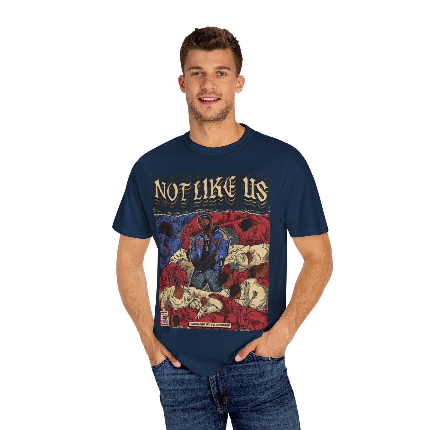Kendrick Lamar "Not Like Us" Comic Cover - T-shirt