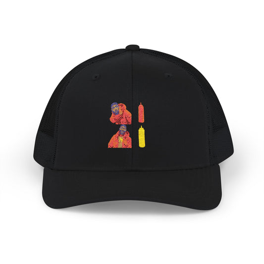 Kendrick Lamar Mustard Meme - Snapback Cap - Embroidered Trucker Hat