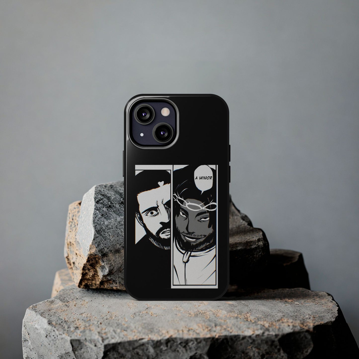Kendrick Lamar Drake Anime Battle - Phone Case
