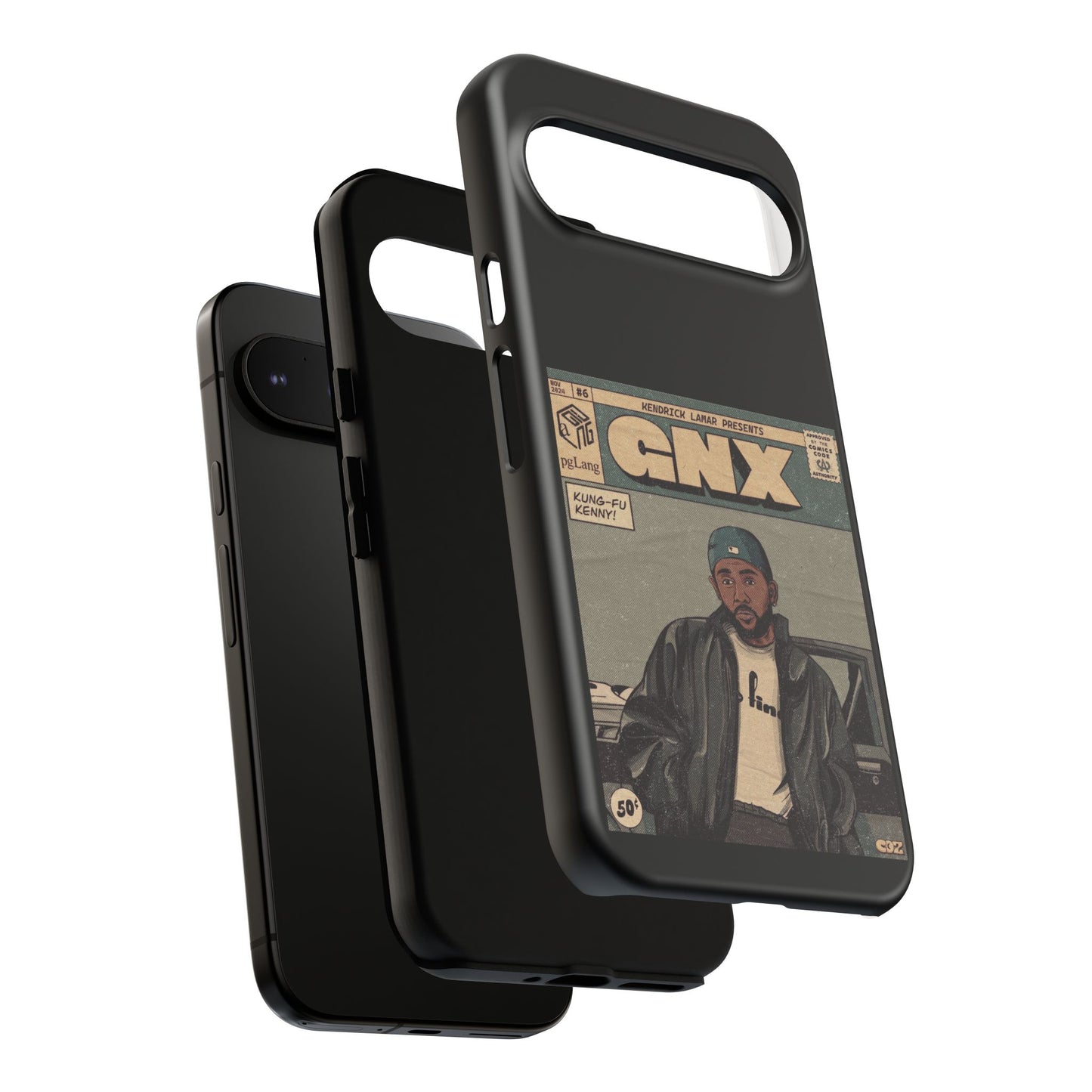 Kendrick Lamar "GNX" Comic Book Phone Case – Tough Shockproof Cover for iPhone, Samsung, & More