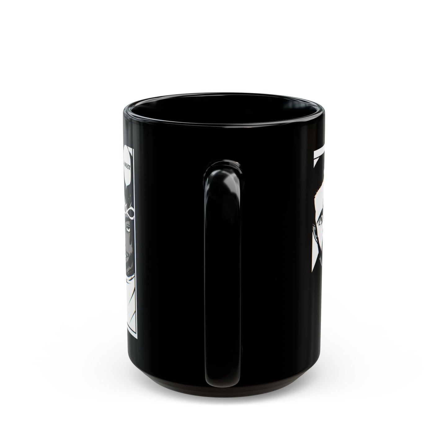 Kendrick Lamar Drake Anime Battle - Mug, Black (11oz, 15oz)