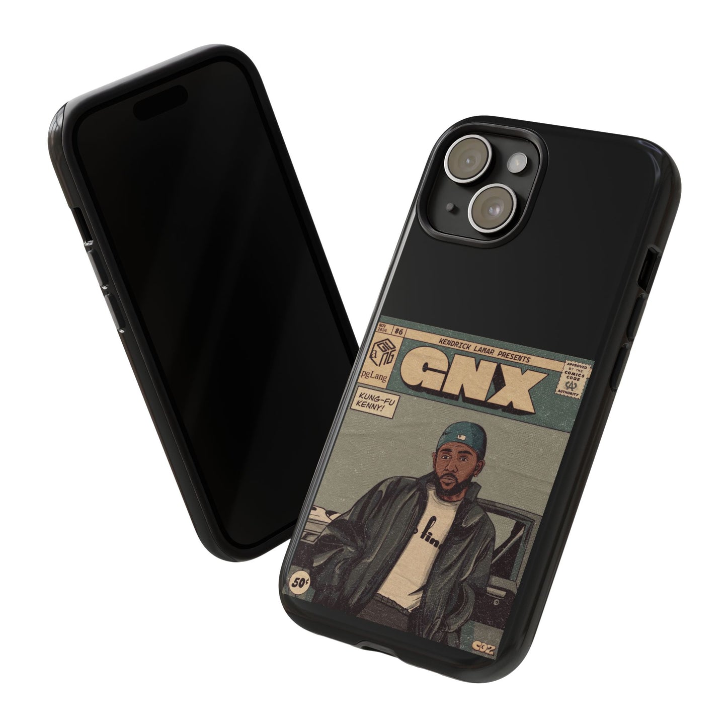 Kendrick Lamar "GNX" Comic Book Phone Case – Tough Shockproof Cover for iPhone, Samsung, & More