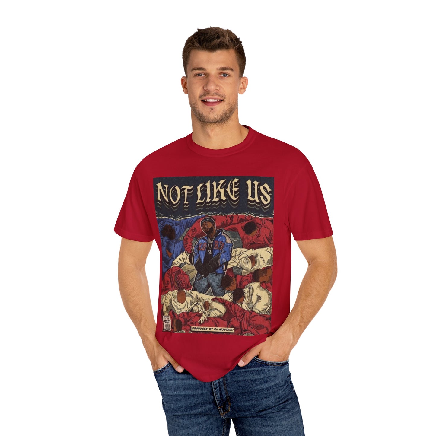 Kendrick Lamar "Not Like Us" Comic Cover - T-shirt