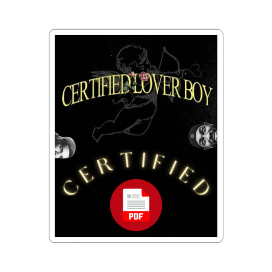 Kendrick Vs. Drake "Certified Lover Boy" Diss - Sticker Kiss-Cut