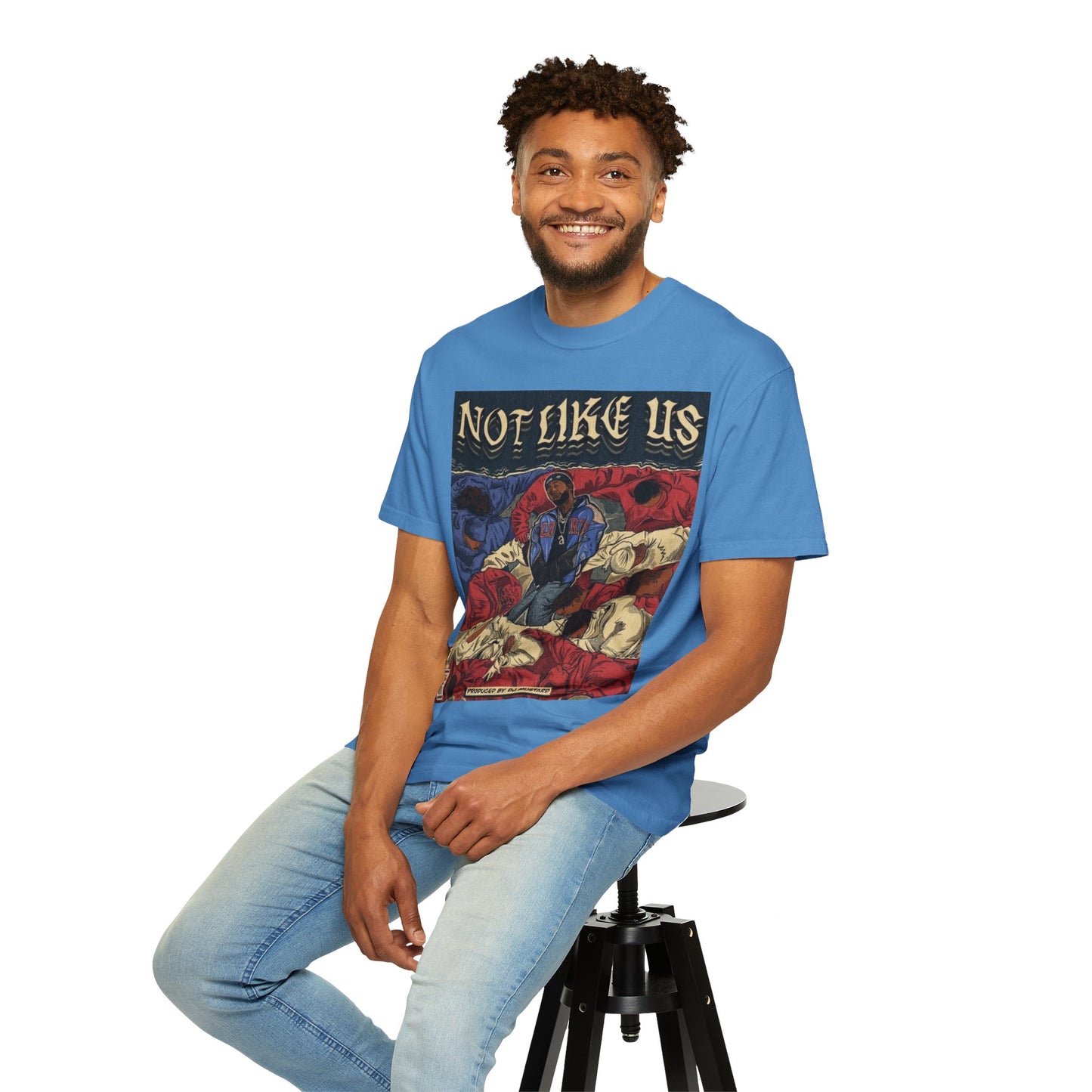 Kendrick Lamar "Not Like Us" Comic Cover - T-shirt