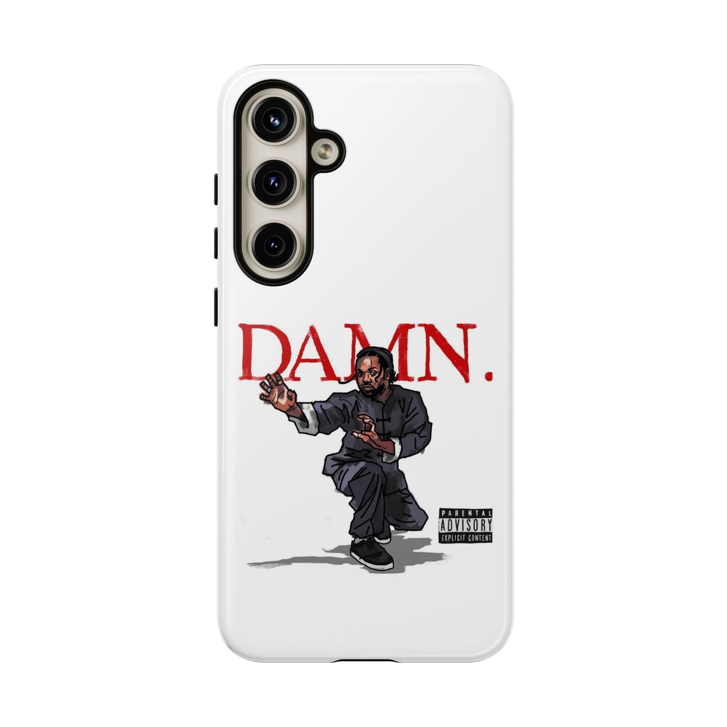 Kendrick Lamar “Kung Fu Kenny” DAMN Album Tough Phone Case – Shockproof Dual Layer Cover