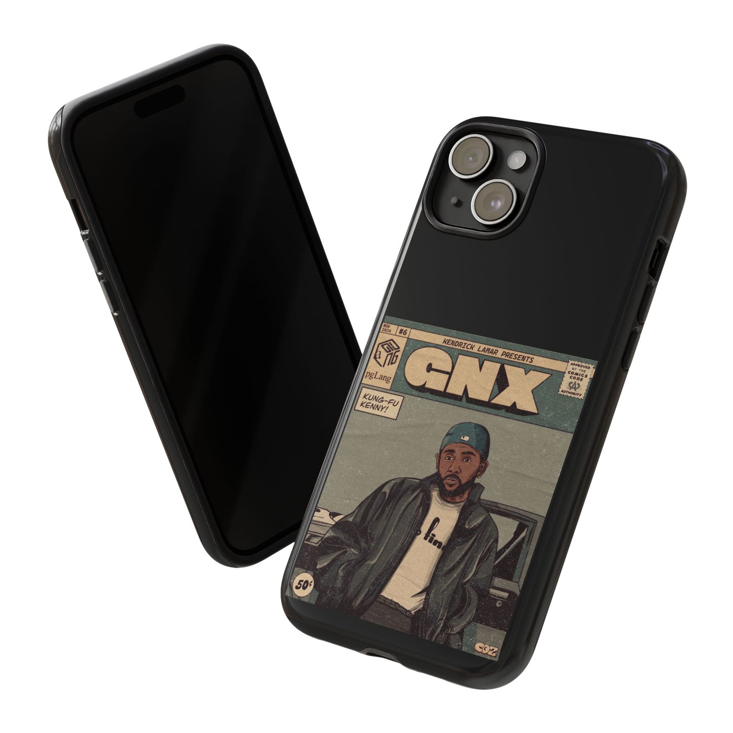 Kendrick Lamar "GNX" Comic Book Phone Case – Tough Shockproof Cover for iPhone, Samsung, & More