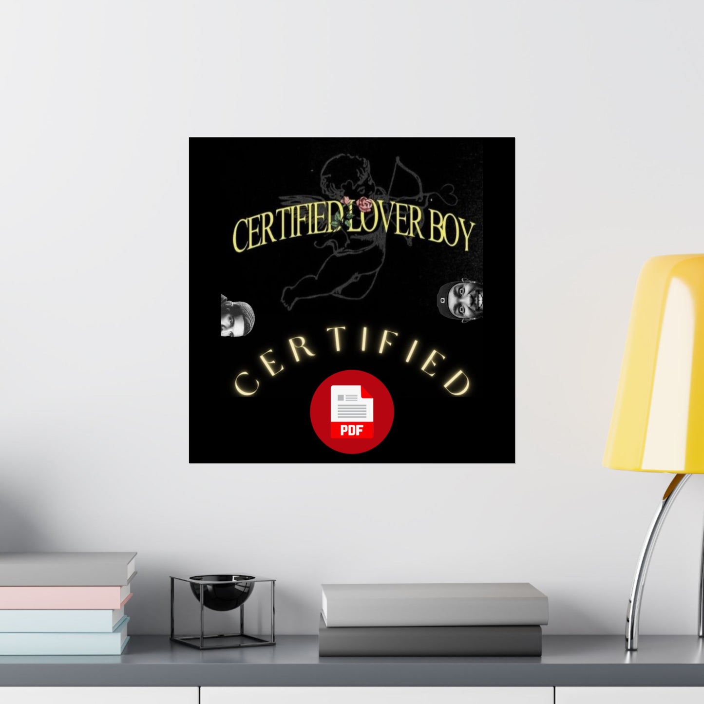 Kendrick Vs Drake 'Certified Lover Boy' Diss - Matte Posters