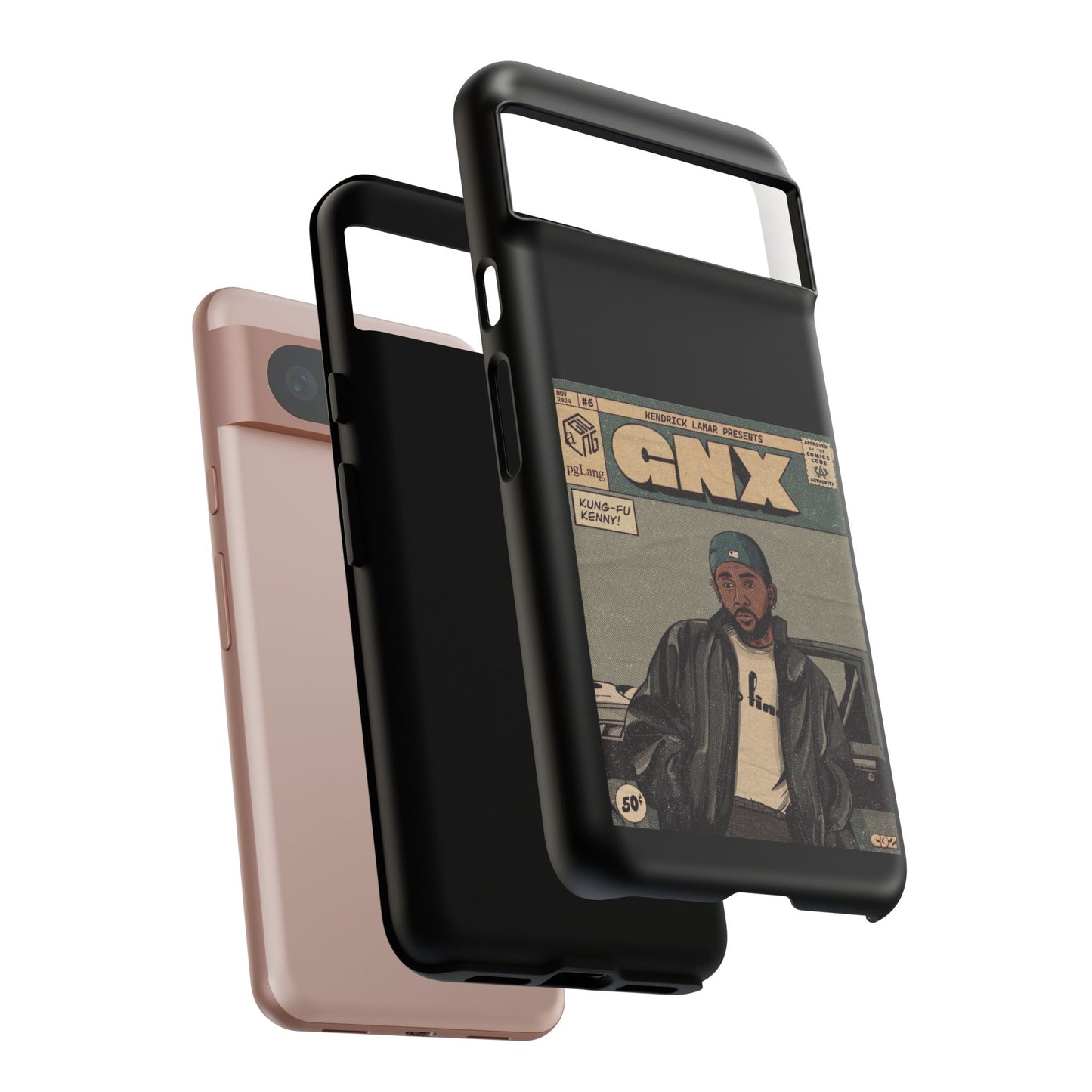 Kendrick Lamar "GNX" Comic Book Phone Case – Tough Shockproof Cover for iPhone, Samsung, & More