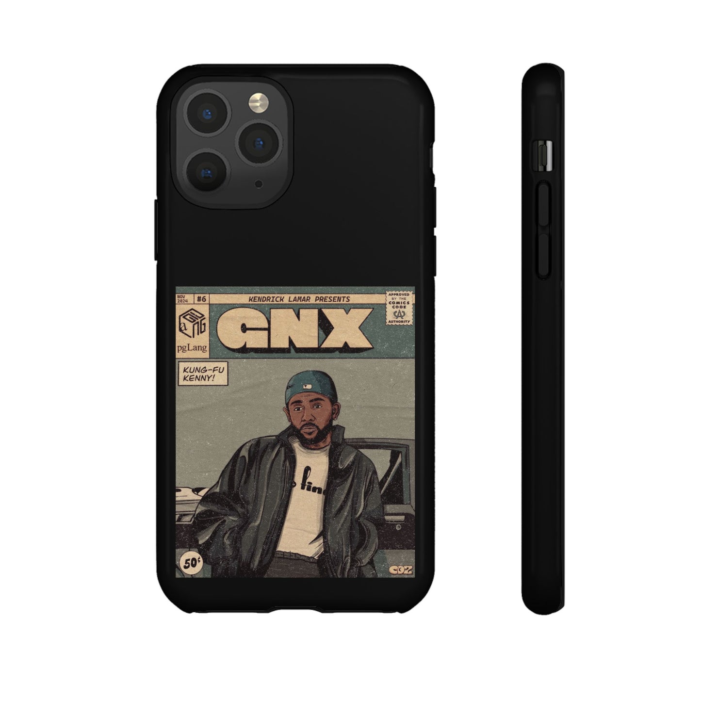 Kendrick Lamar "GNX" Comic Book Phone Case – Tough Shockproof Cover for iPhone, Samsung, & More