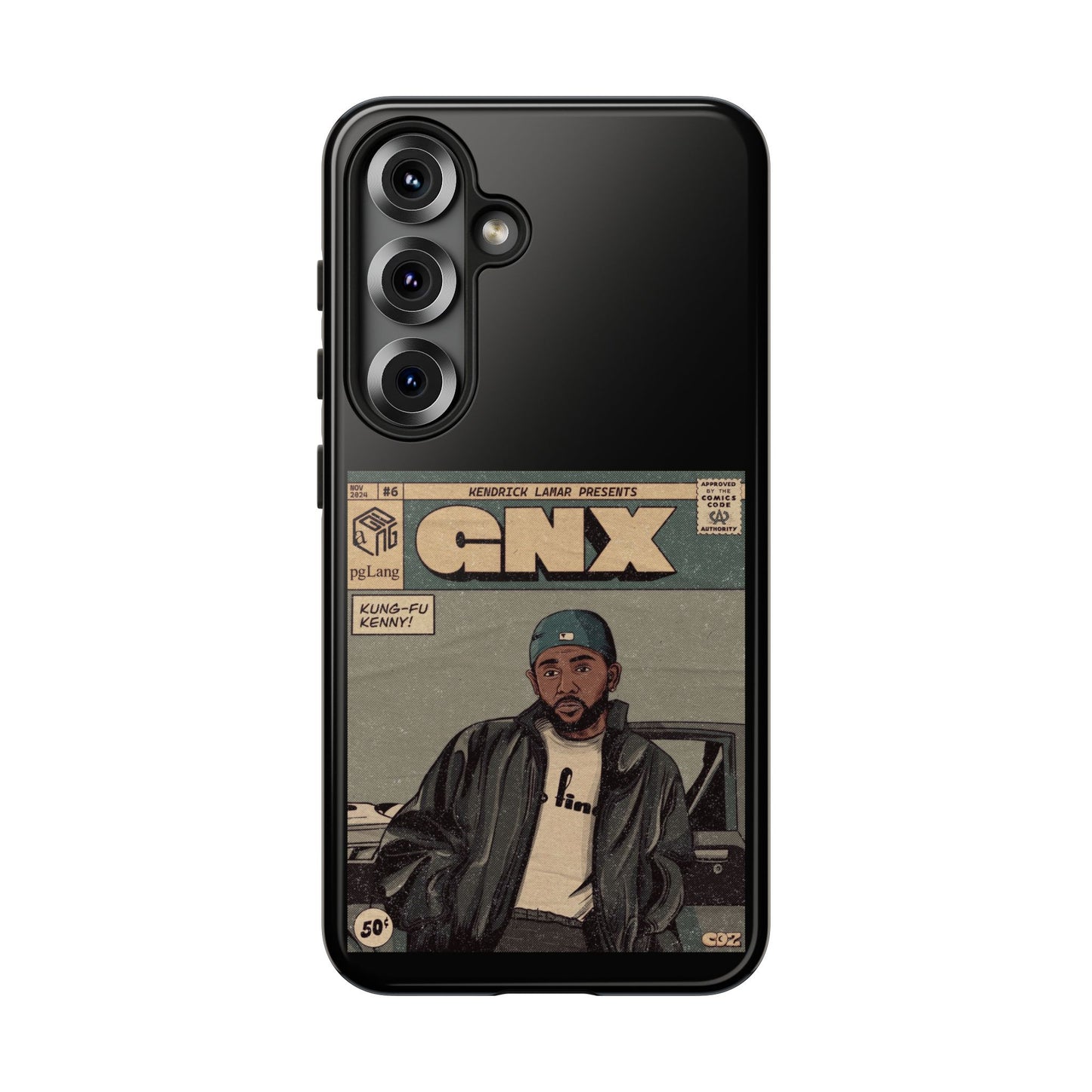 Kendrick Lamar "GNX" Comic Book Phone Case – Tough Shockproof Cover for iPhone, Samsung, & More