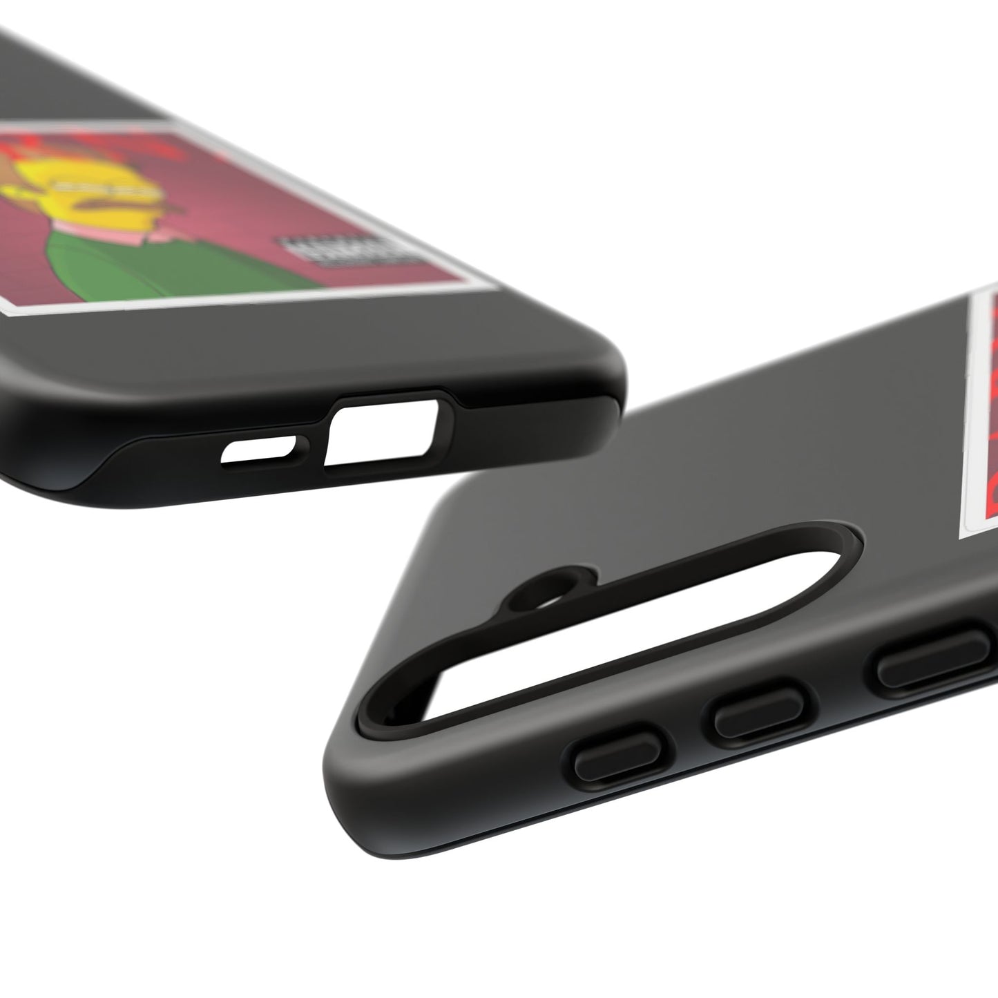 Kendrick Lamar X Simpsons "DARN" Ned Flanders Tough Phone Case – Funny Rap Mashup Cover for iPhone, Samsung, & More