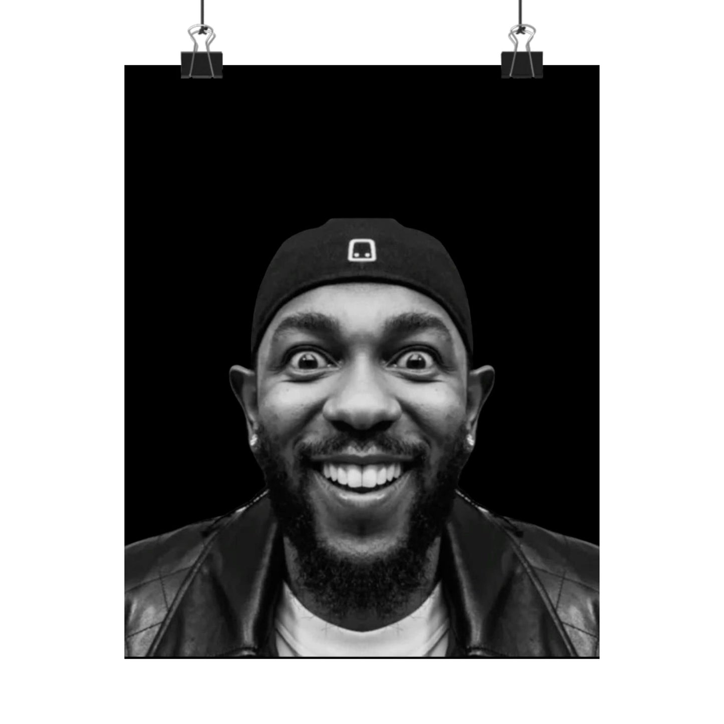 Kendrick Lamar Meme Face Mustard - Matte Posters