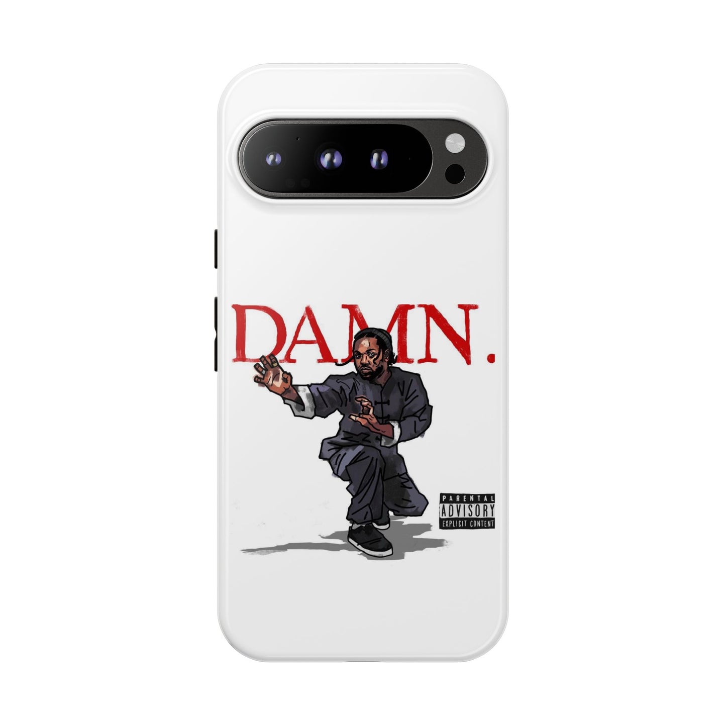 Kendrick Lamar “Kung Fu Kenny” DAMN Album Tough Phone Case – Shockproof Dual Layer Cover