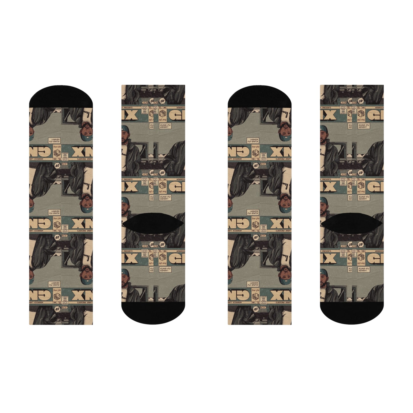 Kendrick Lamar "GNX" Comic Book Cover - Crew Socks
