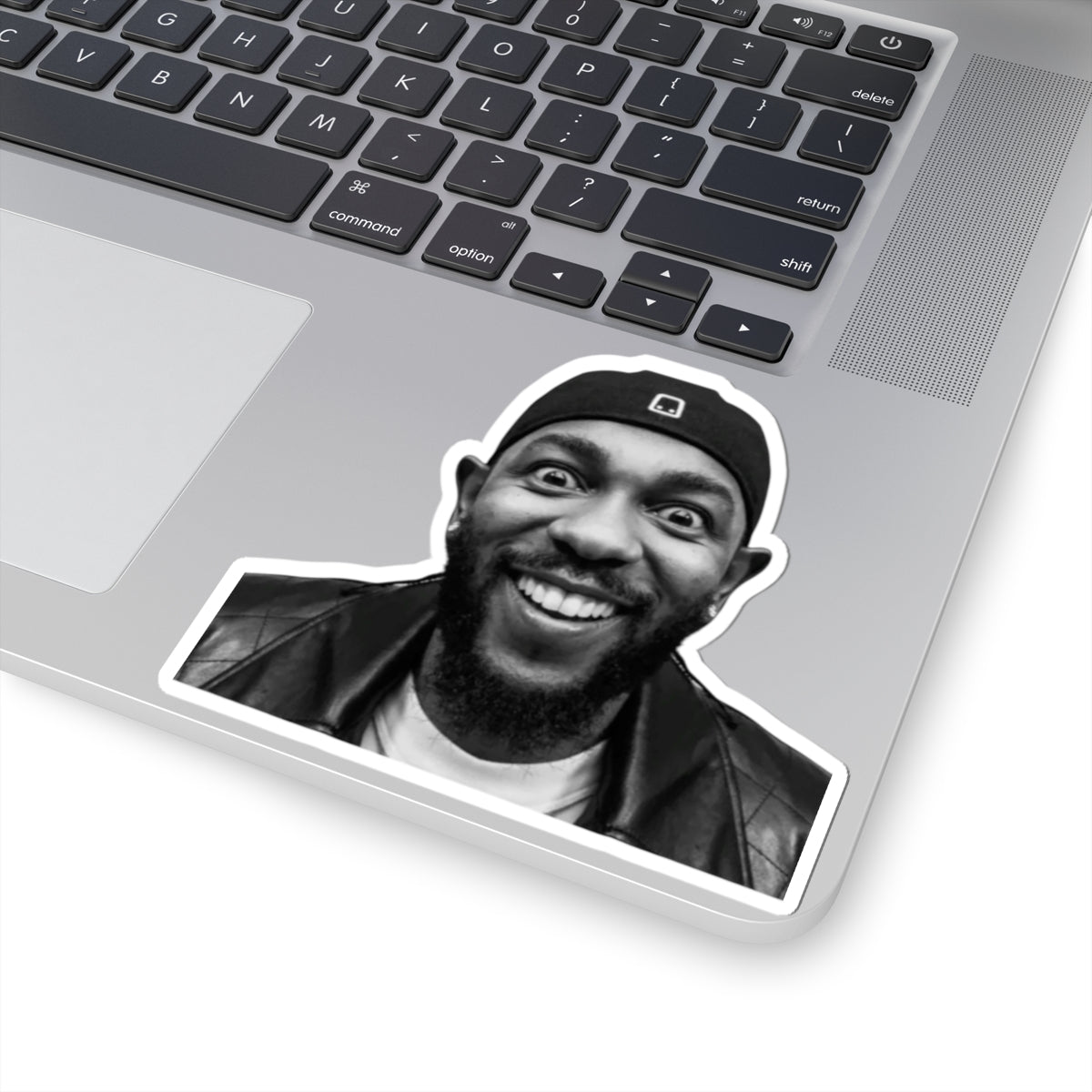 Kendrick Lamar Meme Face Mustard - Sticker Kiss-Cut
