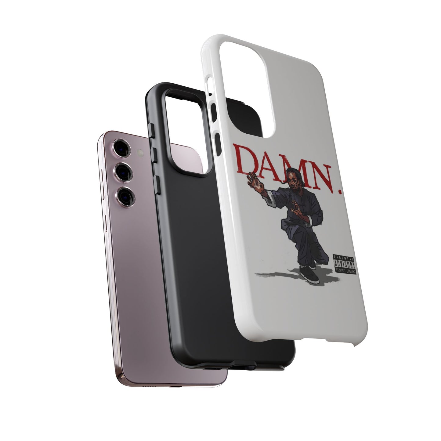 Kendrick Lamar “Kung Fu Kenny” DAMN Album Tough Phone Case – Shockproof Dual Layer Cover