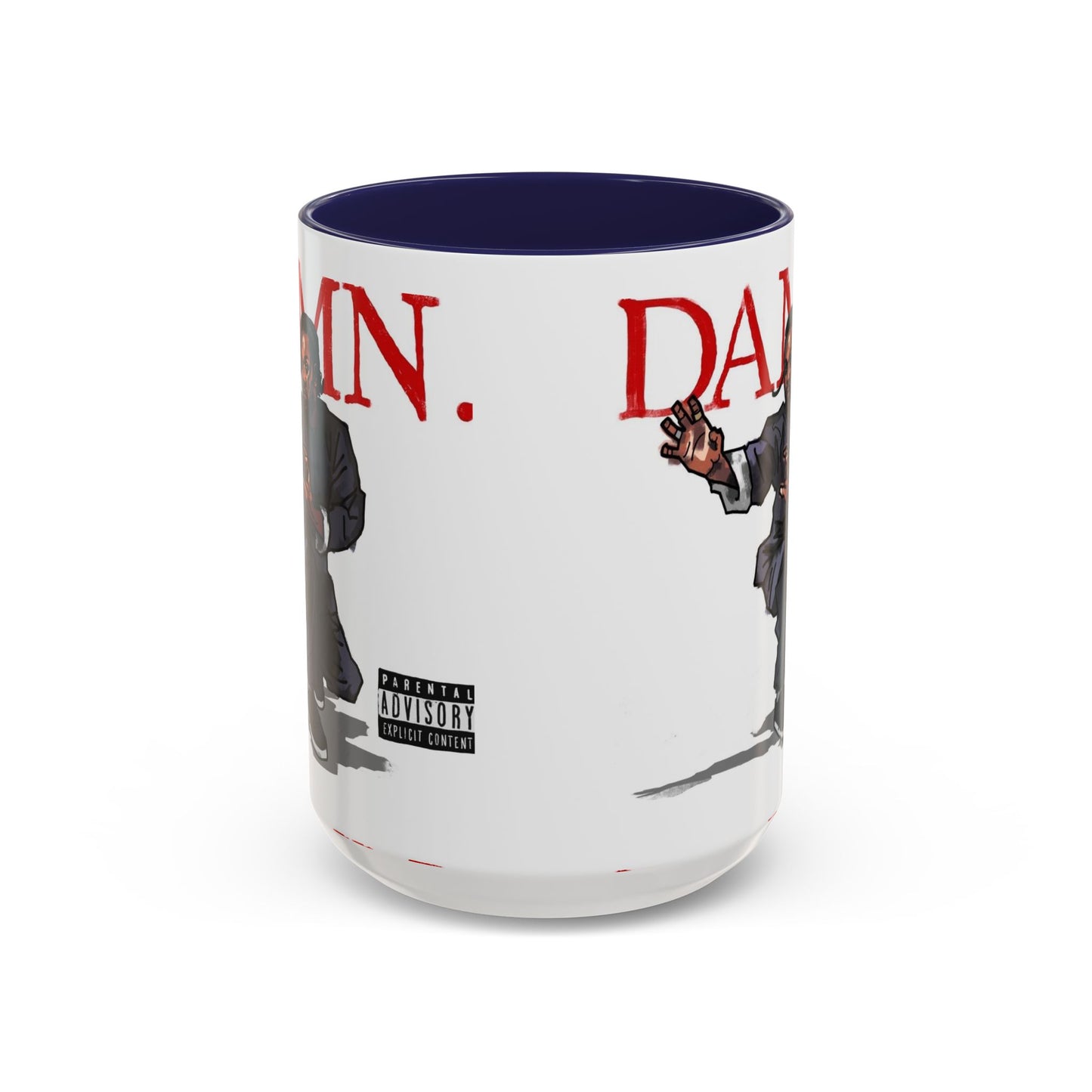 Kendrick Lamar “Kung Fu Kenny” DAMN Mug – Hip-Hop Coffee Cup, Artistic Fan Gift