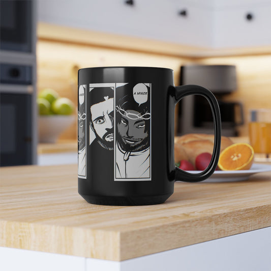 Kendrick Lamar Drake Anime Battle - Mug, Black (11oz, 15oz)