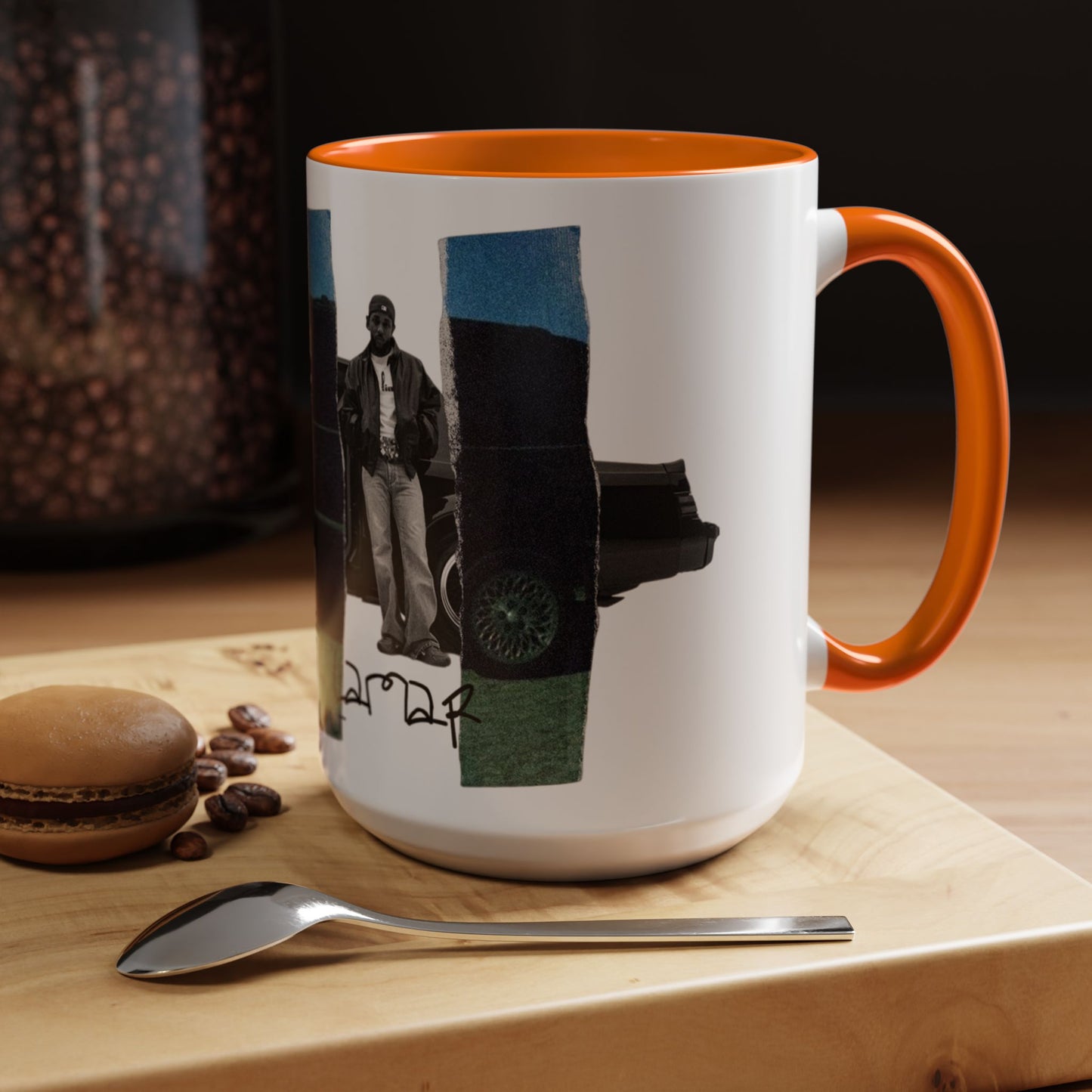 Kendrick Lamar GNX x Good Kid, M.A.A.D City Mashup Mug – Hip-Hop Fan Art Accent Coffee Cup