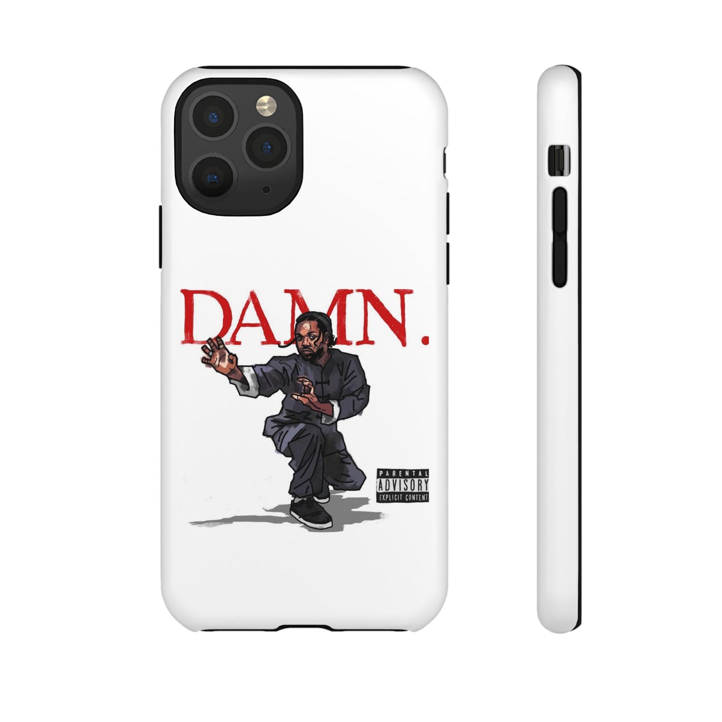 Kendrick Lamar “Kung Fu Kenny” DAMN Album Tough Phone Case – Shockproof Dual Layer Cover