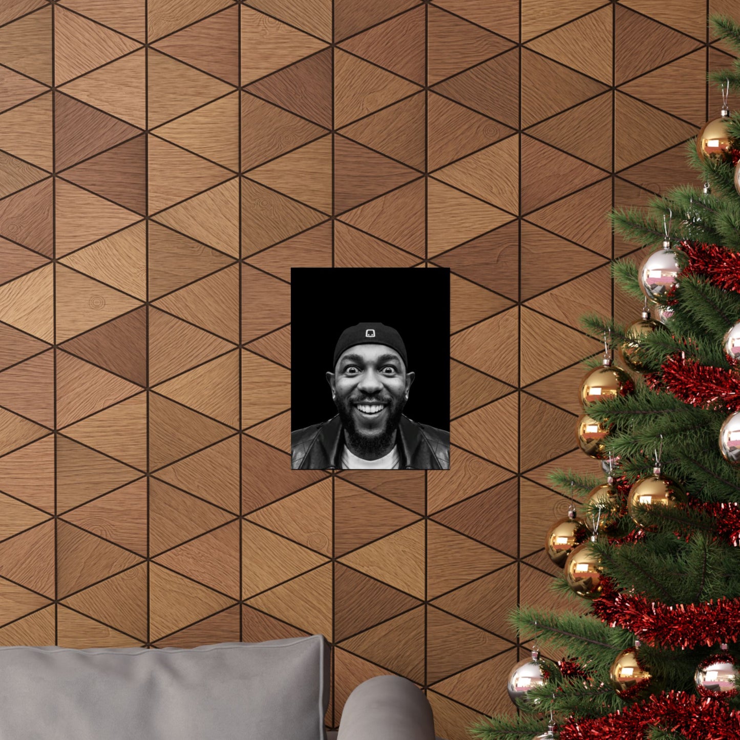 Kendrick Lamar Meme Face Mustard - Matte Posters