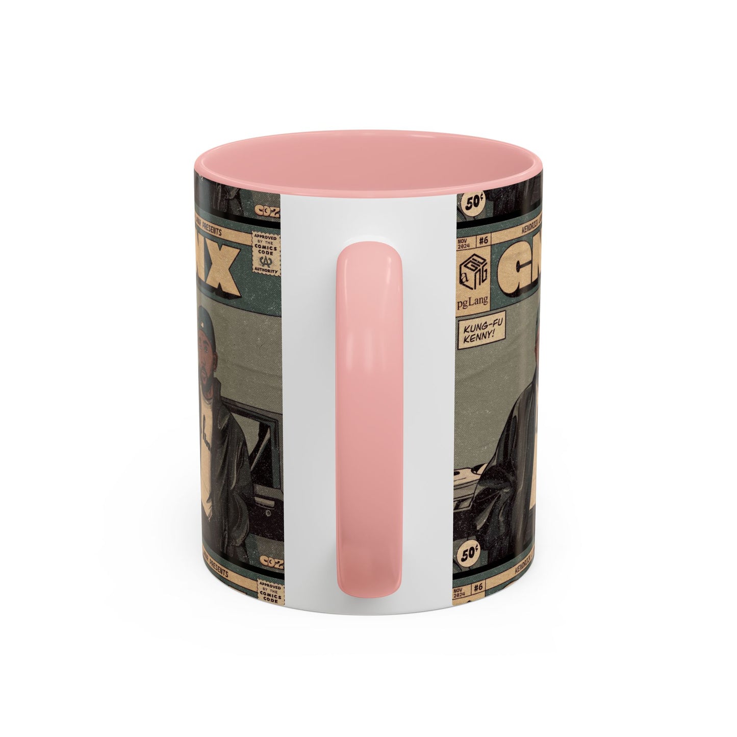 Kendrick Lamar "GNX" Comic Cover Mug – Hip-Hop Art Coffee Cup, Gift for Music Fans