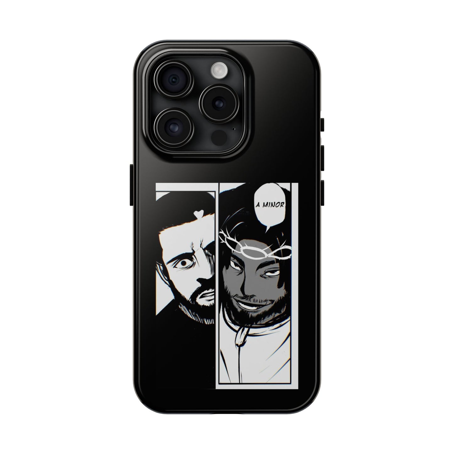 Kendrick Lamar Drake Anime Battle - Phone Case