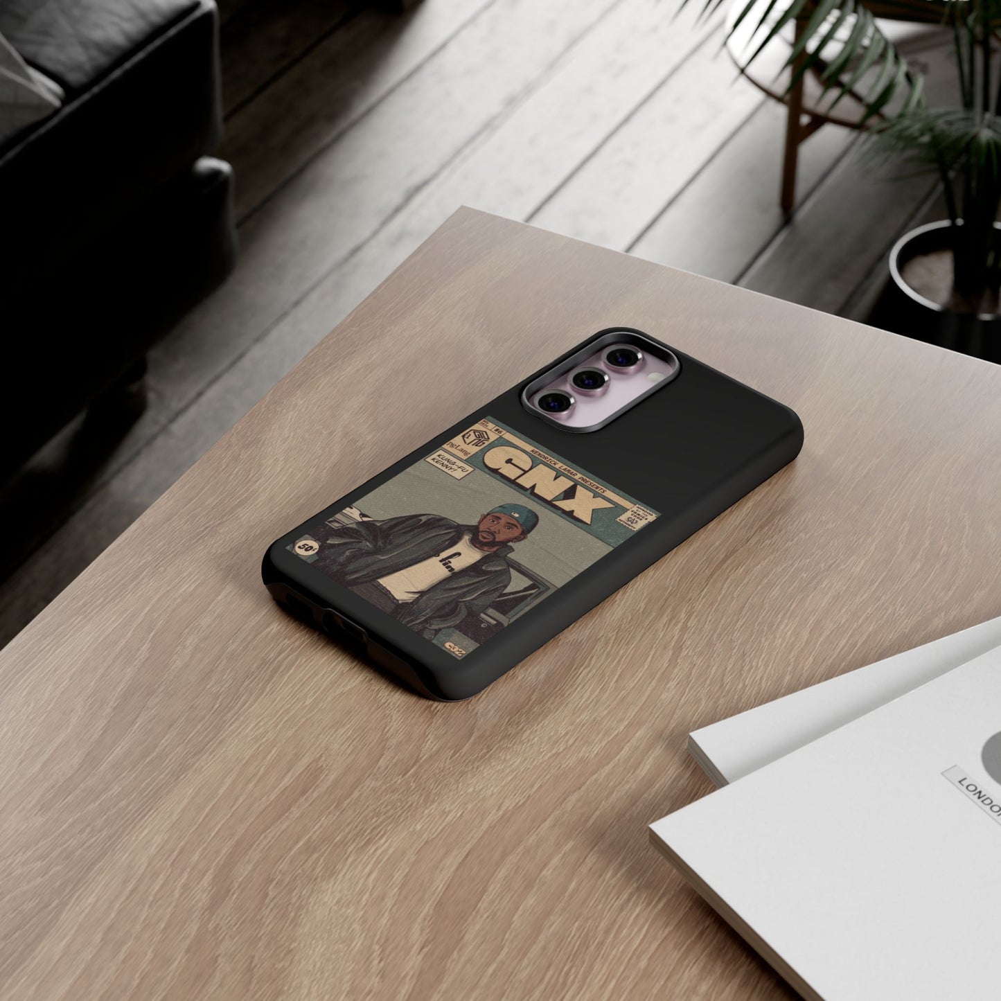 Kendrick Lamar "GNX" Comic Book Phone Case – Tough Shockproof Cover for iPhone, Samsung, & More