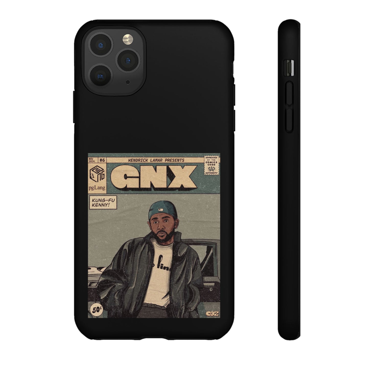 Kendrick Lamar "GNX" Comic Book Phone Case – Tough Shockproof Cover for iPhone, Samsung, & More