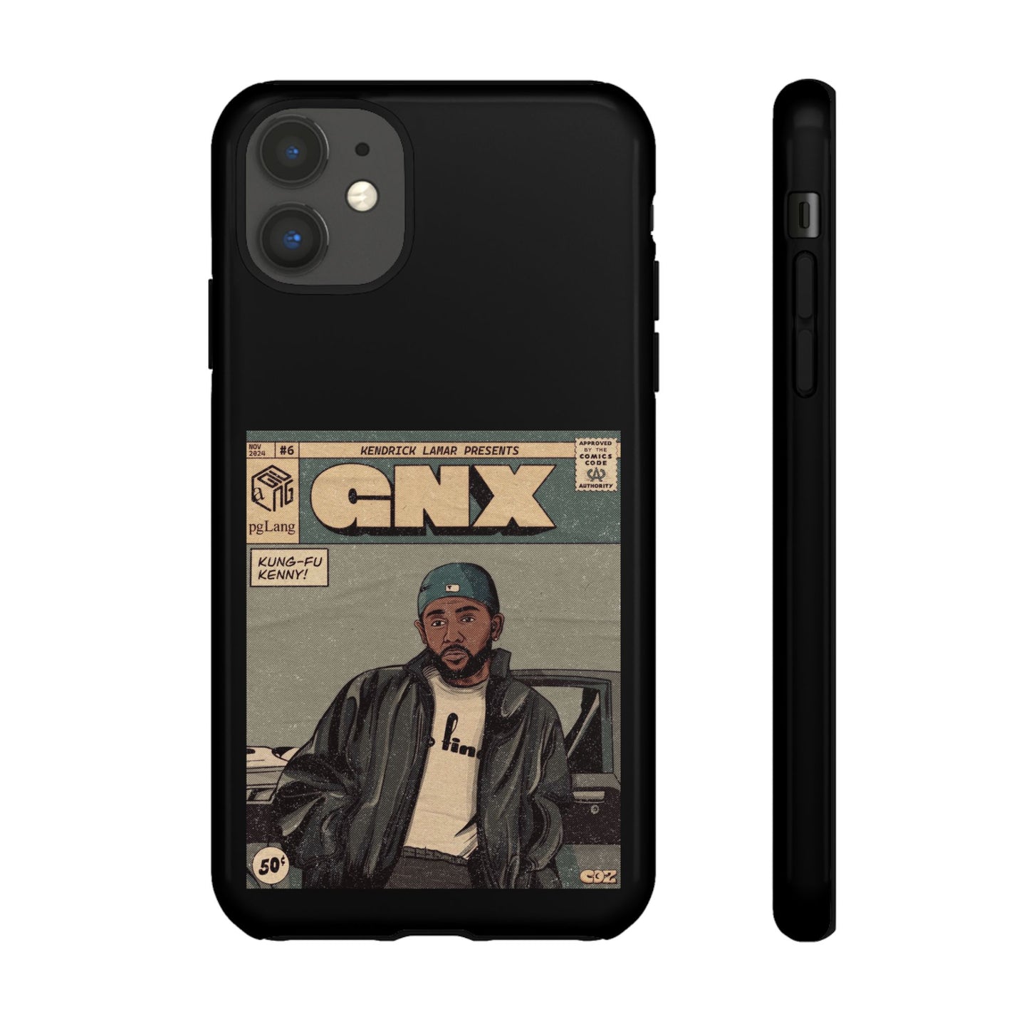 Kendrick Lamar "GNX" Comic Book Phone Case – Tough Shockproof Cover for iPhone, Samsung, & More