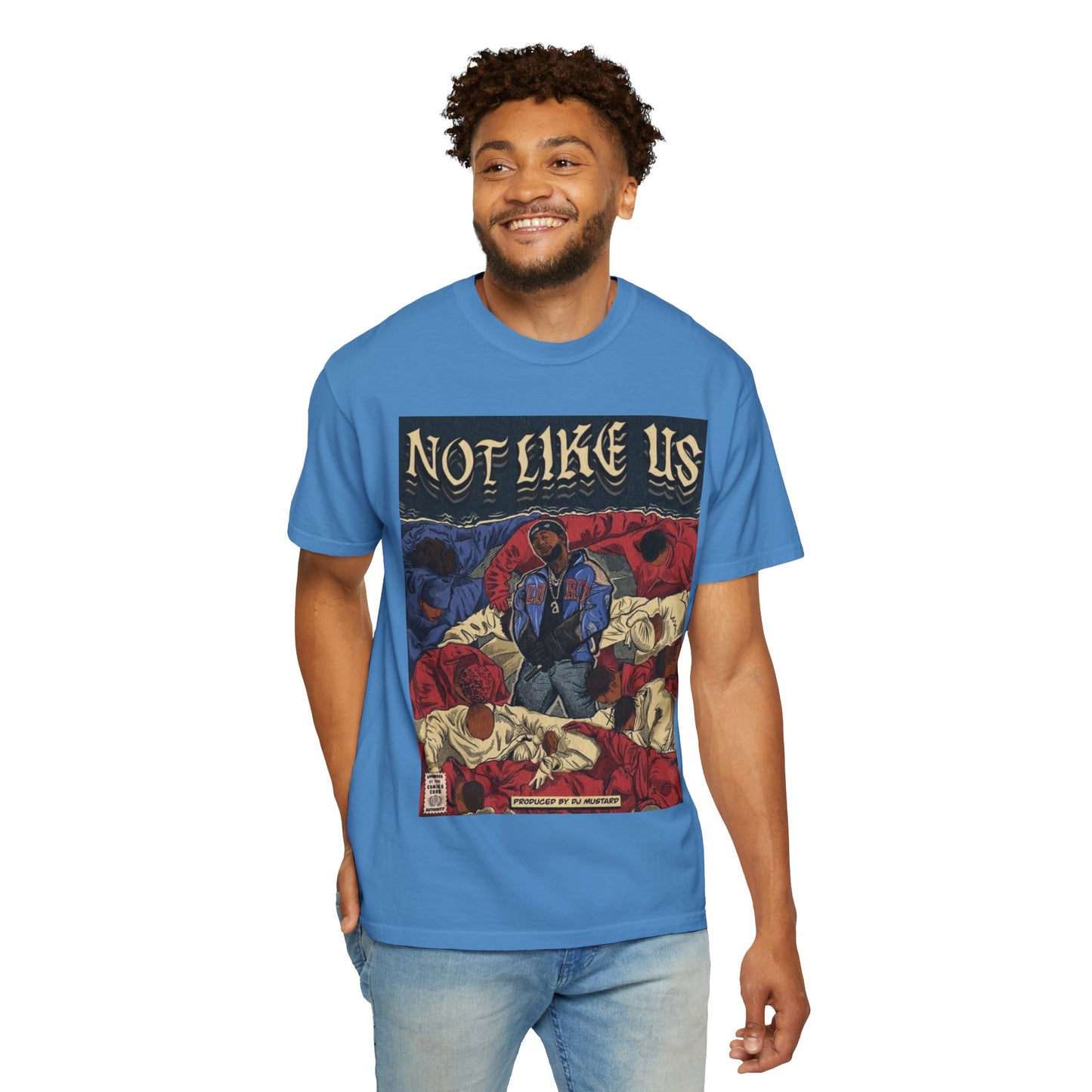 Kendrick Lamar "Not Like Us" Comic Cover - T-shirt