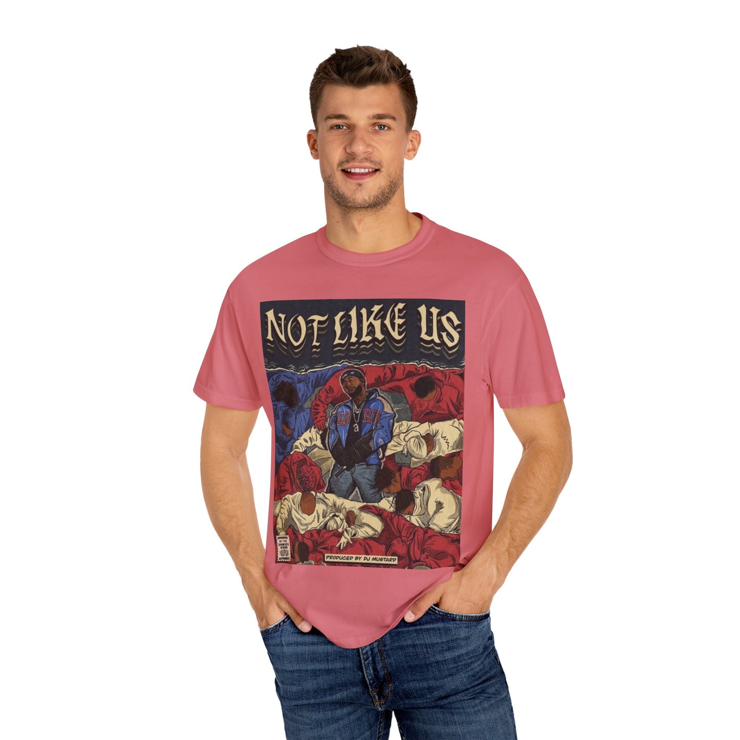 Kendrick Lamar "Not Like Us" Comic Cover - T-shirt