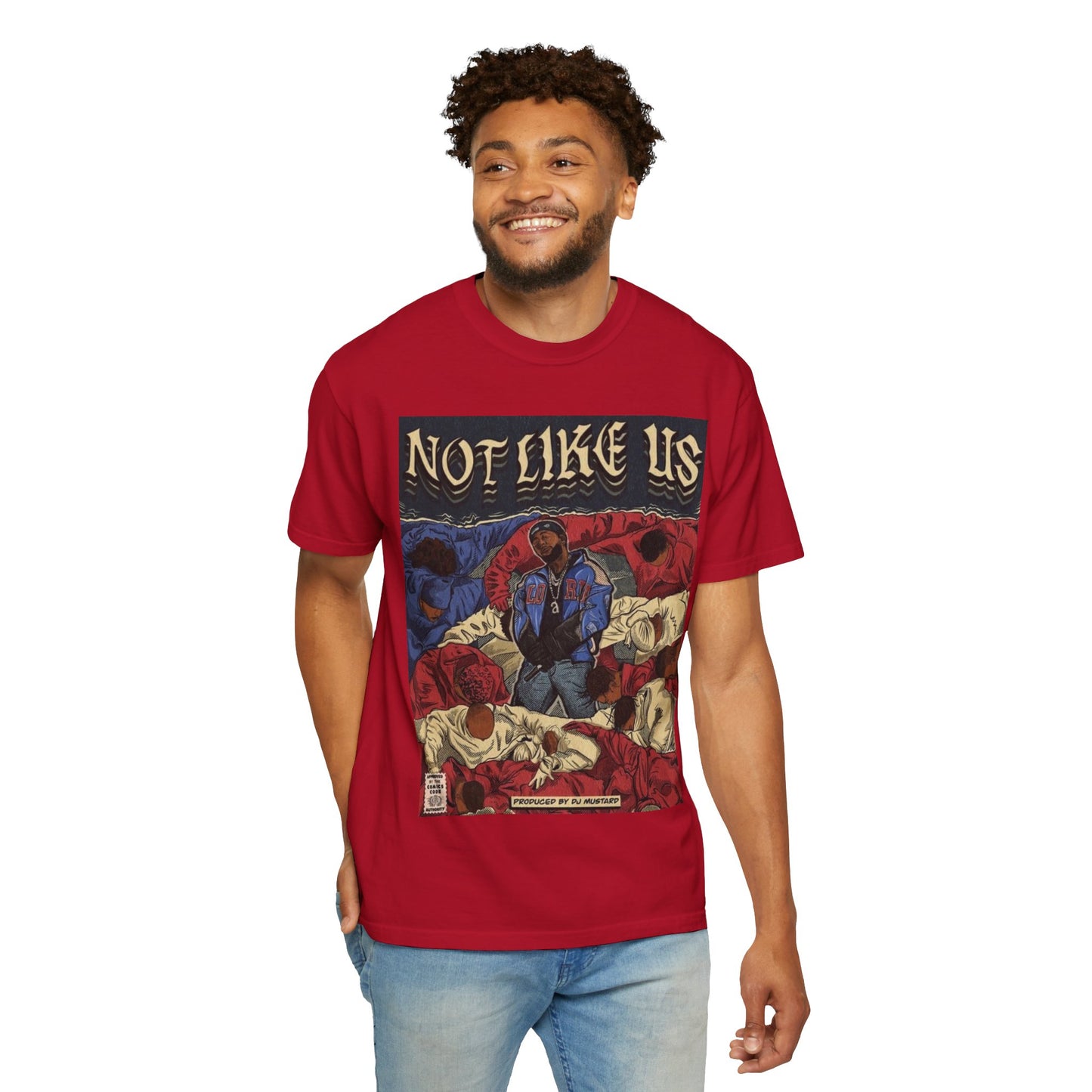 Kendrick Lamar "Not Like Us" Comic Cover - T-shirt