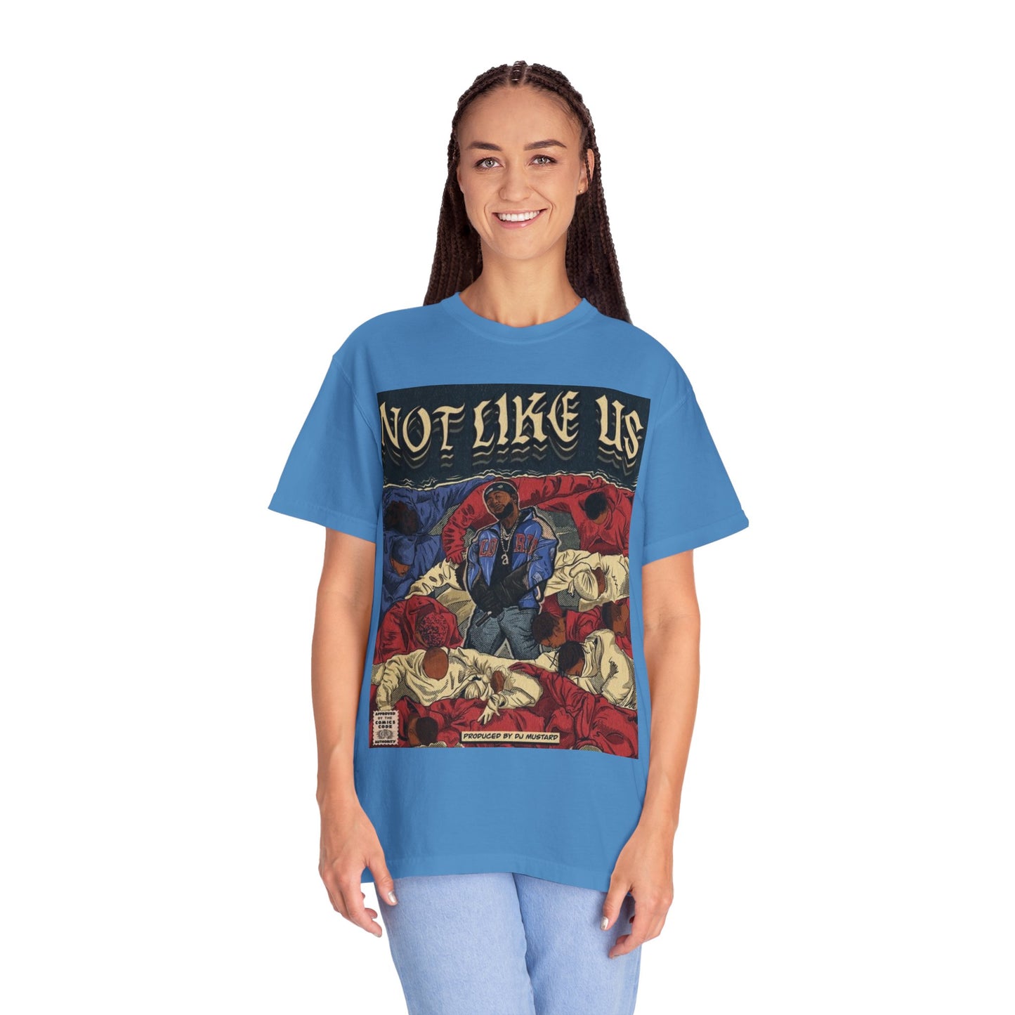 Kendrick Lamar "Not Like Us" Comic Cover - T-shirt
