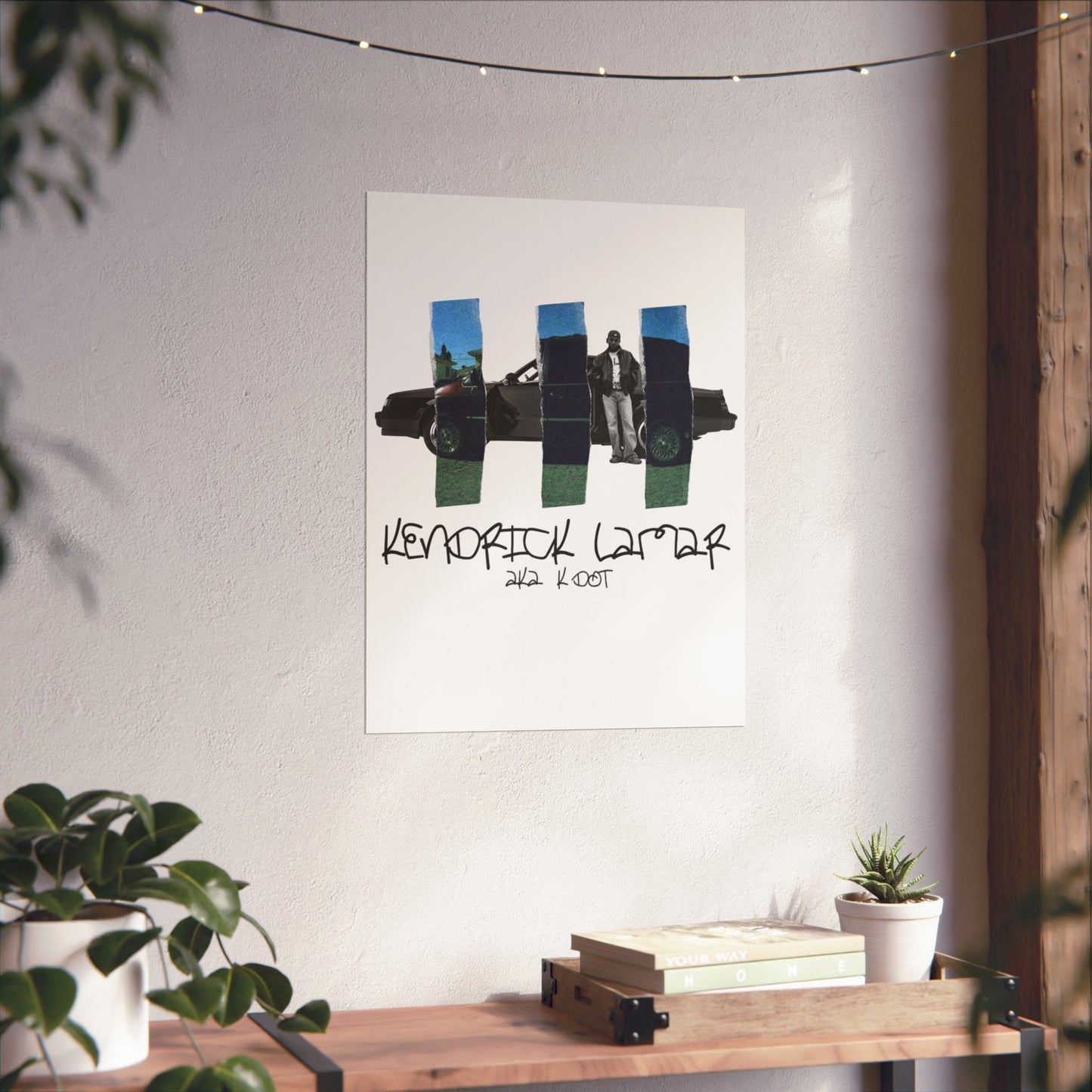 Kendrick Lamar GNX + Good Kid, m.A.A.d City Mashup Poster, Matte – Rap Wall Art, Hip-Hop Home Decor, Urban Music Print, Gift for Fan