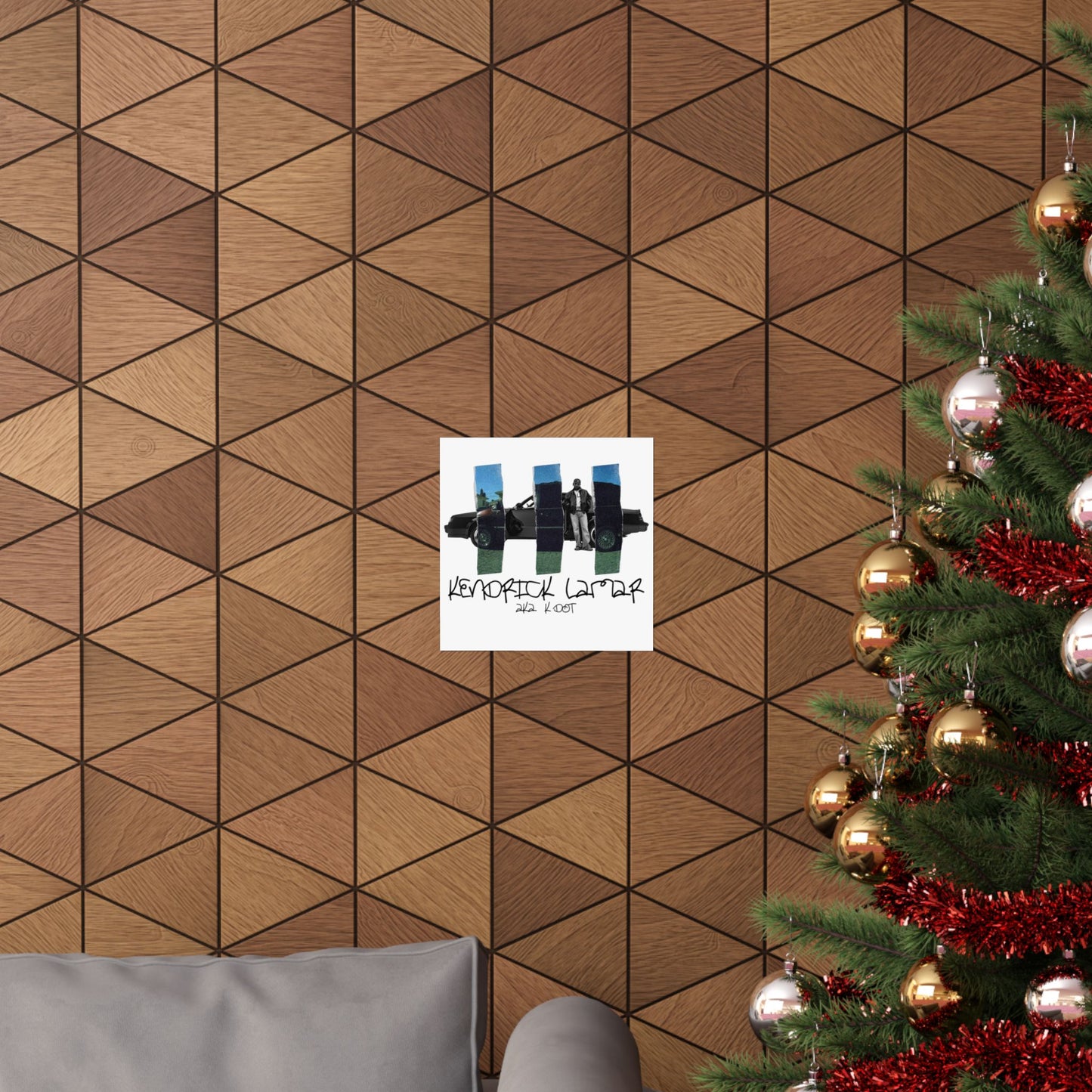 Kendrick Lamar GNX + Good Kid, m.A.A.d City Mashup Poster, Matte – Rap Wall Art, Hip-Hop Home Decor, Urban Music Print, Gift for Fan