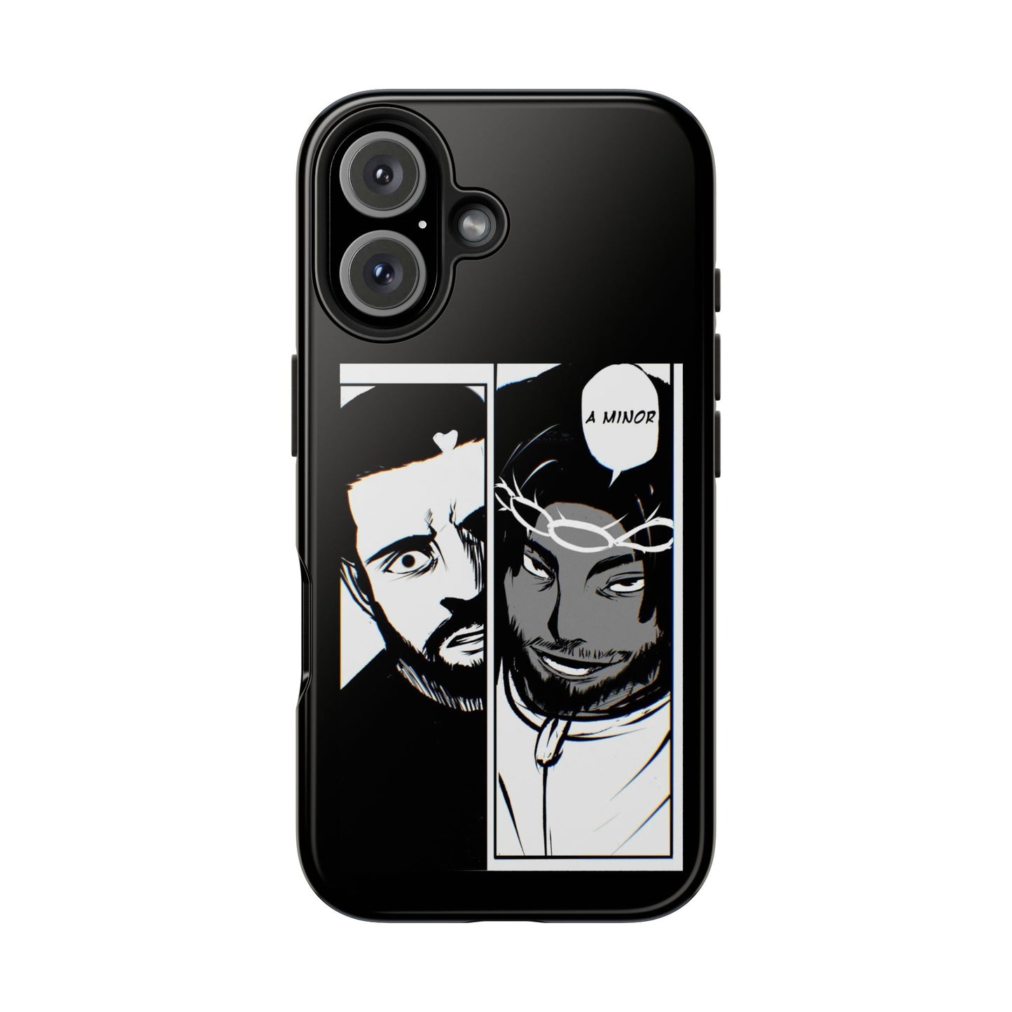Kendrick Lamar Drake Anime Battle - Phone Case