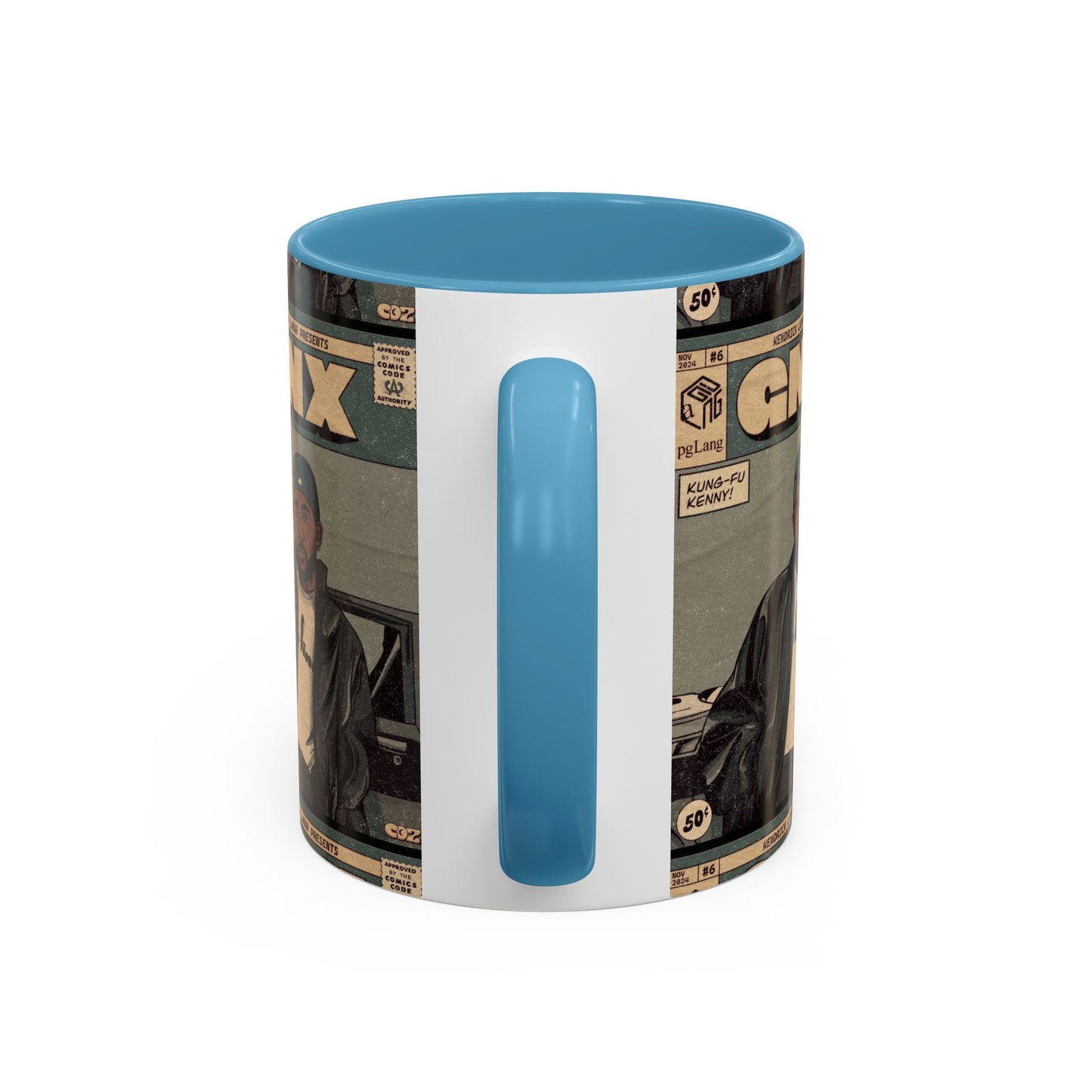 Kendrick Lamar "GNX" Comic Cover Mug – Hip-Hop Art Coffee Cup, Gift for Music Fans