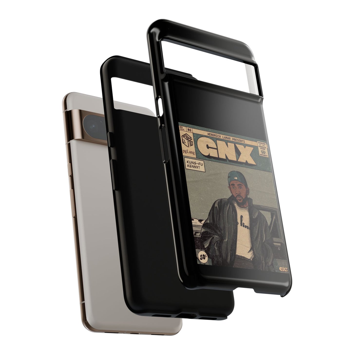 Kendrick Lamar "GNX" Comic Book Phone Case – Tough Shockproof Cover for iPhone, Samsung, & More