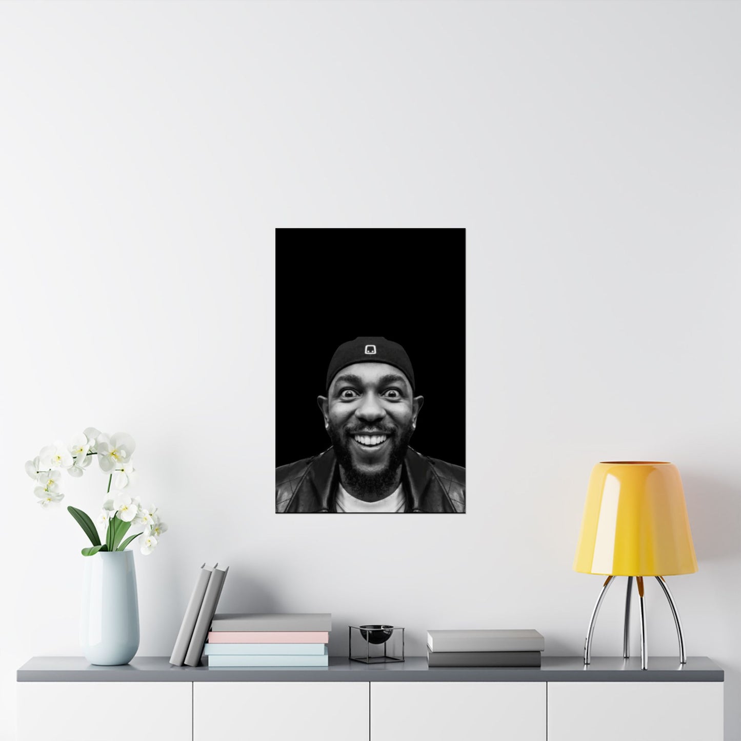 Kendrick Lamar Meme Face Mustard - Matte Posters