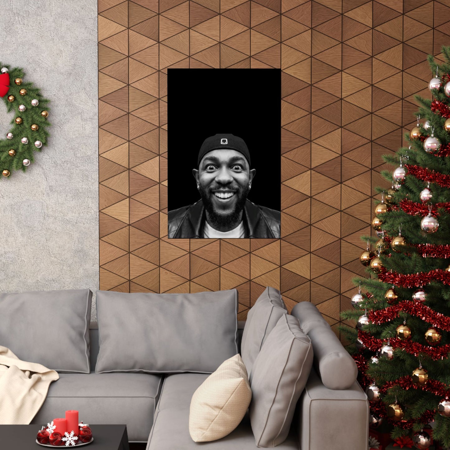 Kendrick Lamar Meme Face Mustard - Matte Posters