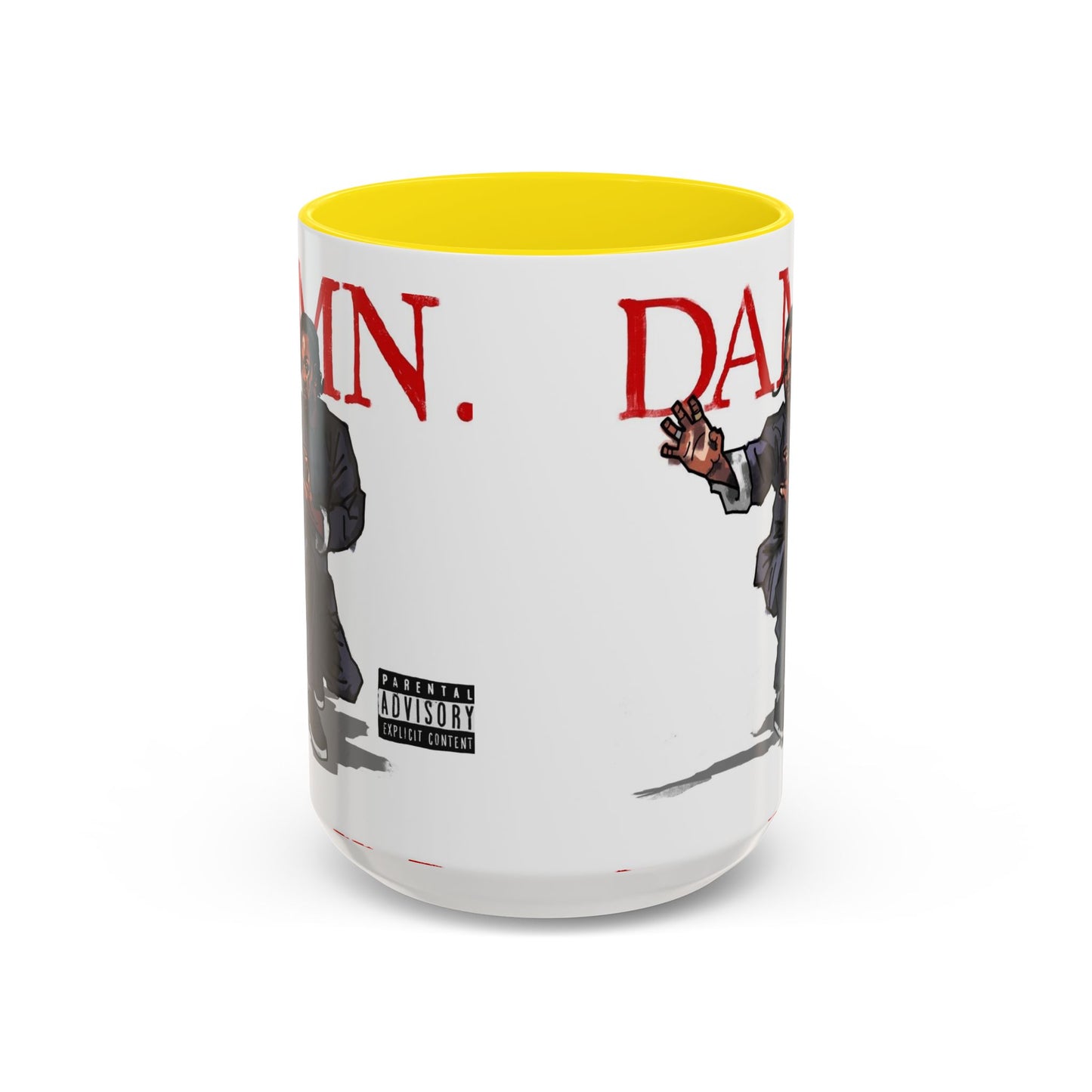 Kendrick Lamar “Kung Fu Kenny” DAMN Mug – Hip-Hop Coffee Cup, Artistic Fan Gift