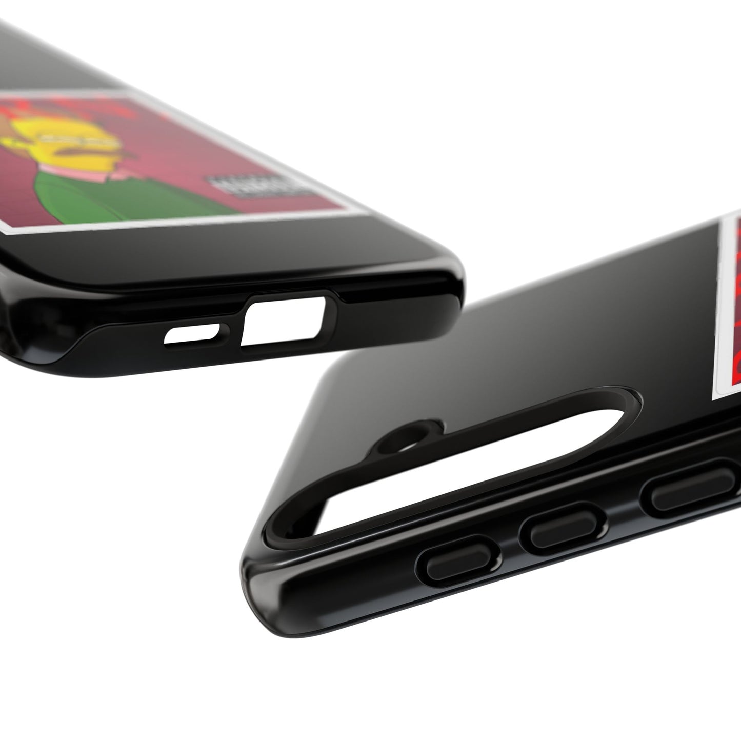 Kendrick Lamar X Simpsons "DARN" Ned Flanders Tough Phone Case – Funny Rap Mashup Cover for iPhone, Samsung, & More