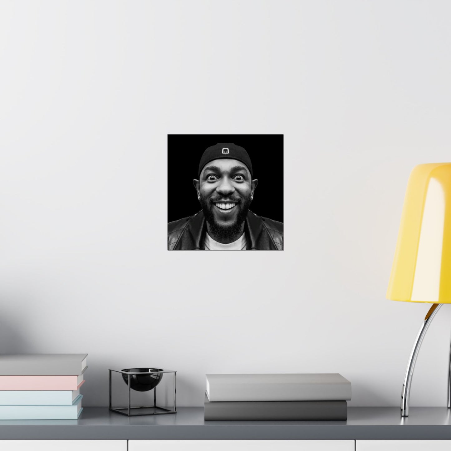 Kendrick Lamar Meme Face Mustard - Matte Posters