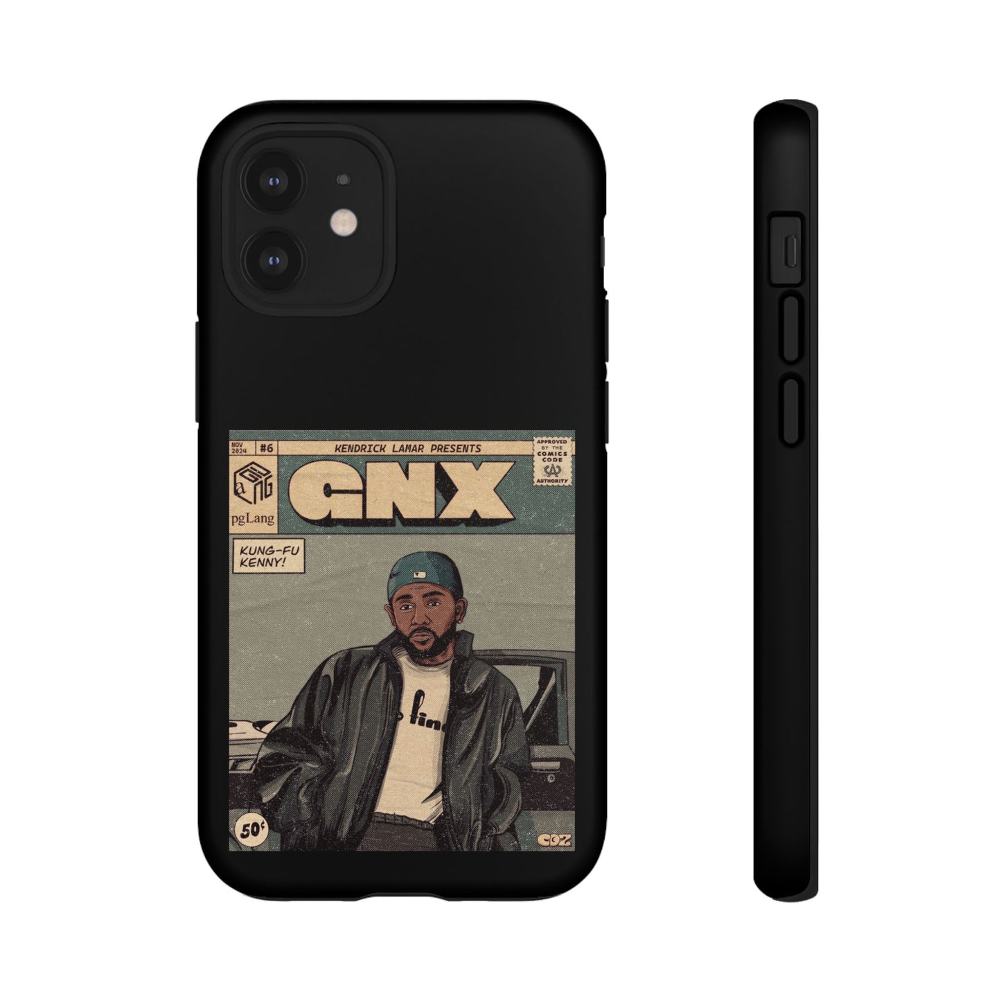 Kendrick Lamar "GNX" Comic Book Phone Case – Tough Shockproof Cover for iPhone, Samsung, & More