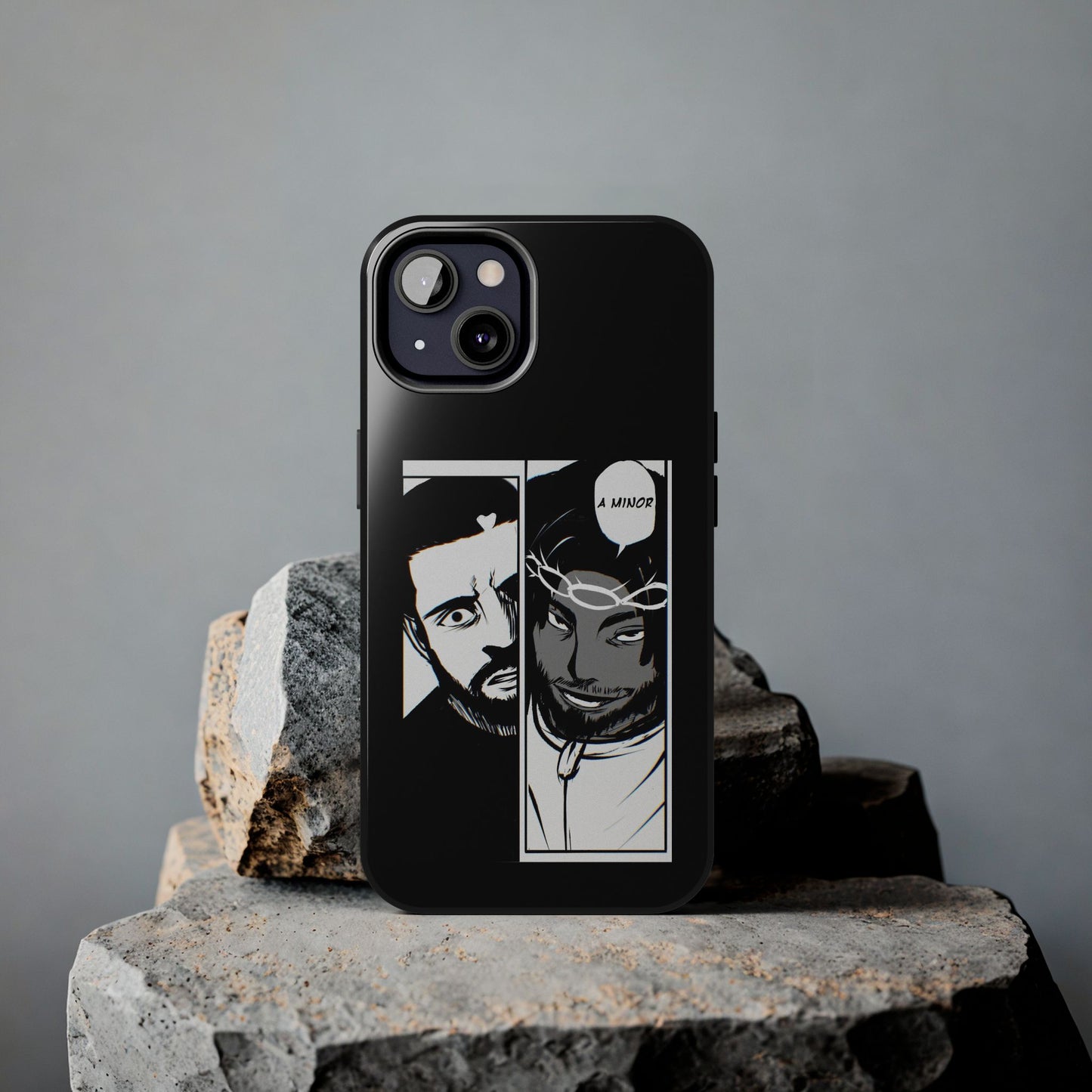 Kendrick Lamar Drake Anime Battle - Phone Case